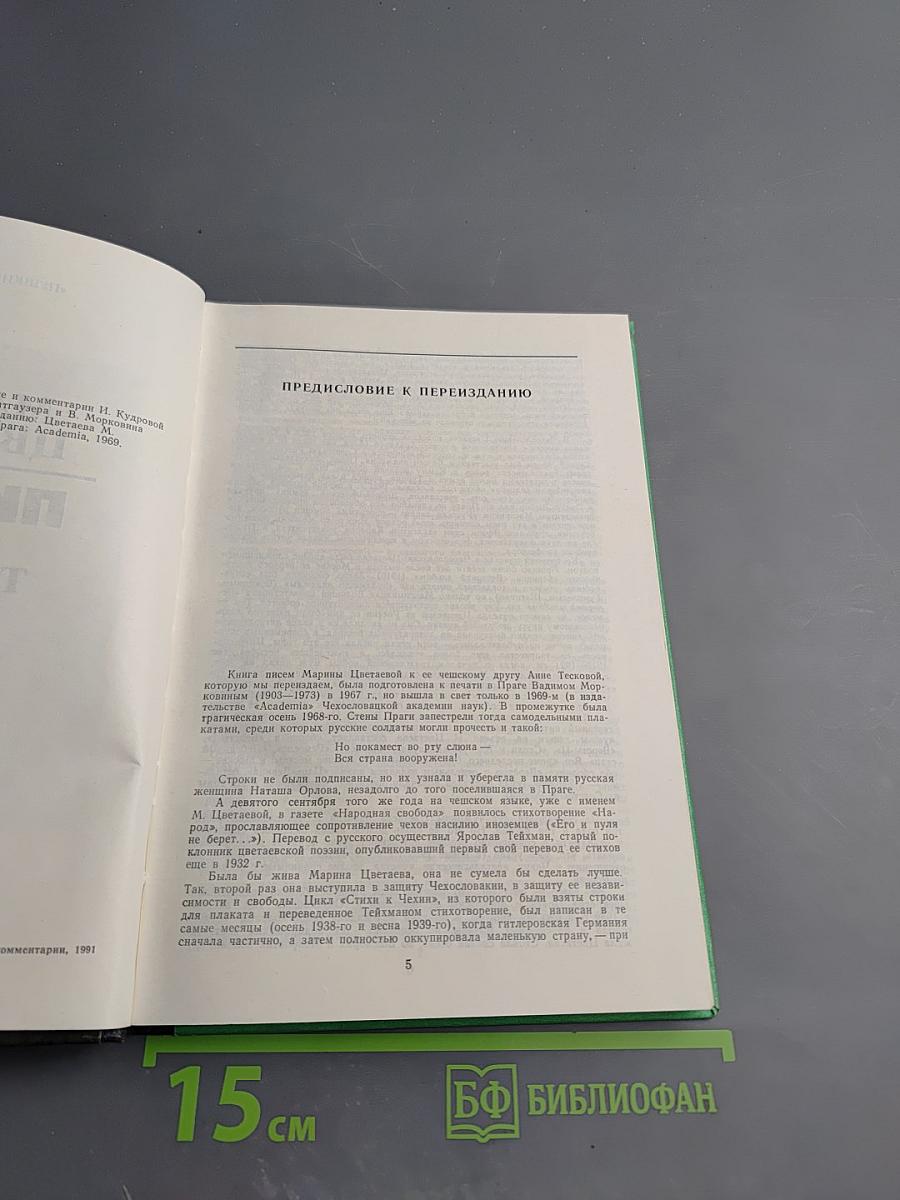 Марина Цветаева. Письма к Анне Тесковой