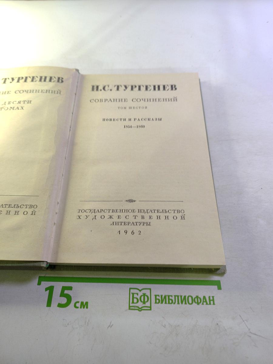Собрание сочинений. Том шестой. Повести и рассказы. 1854-1860