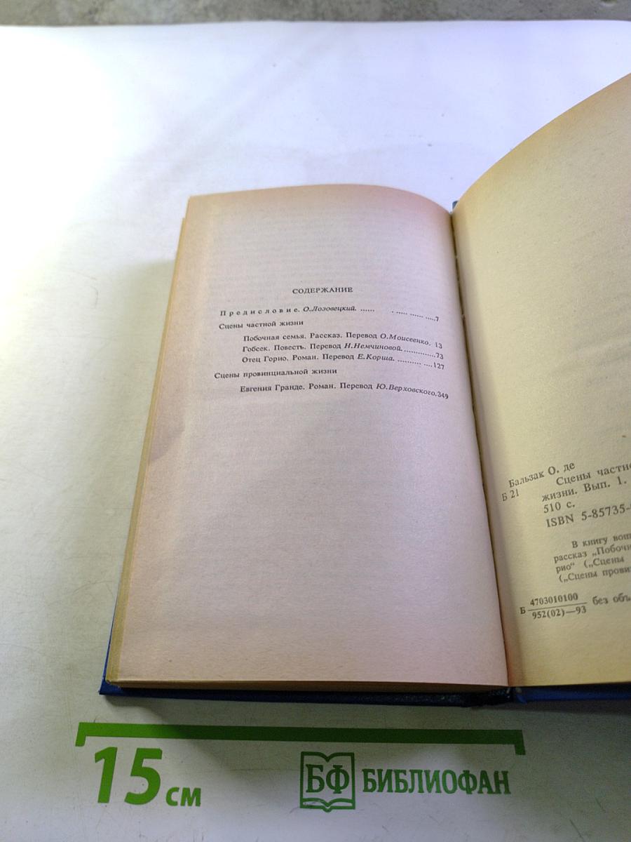 Оноре де Бальзак. Побочная семья. Гобсек. Отец Горио. Евгения Гранде