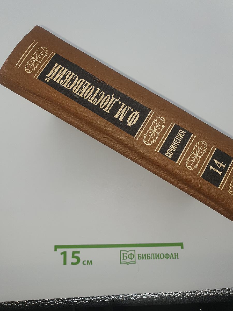 Собрание сочинений в пятнадцати томах. Том четырнадцатый: Дневник писателя 1877, 1880, август 1881