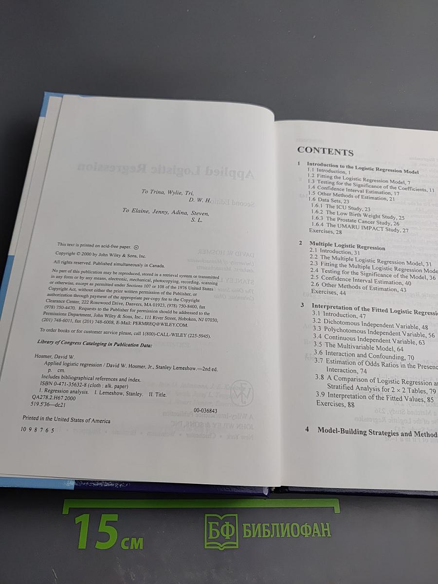 Applied Logistic Regression, Second Edition