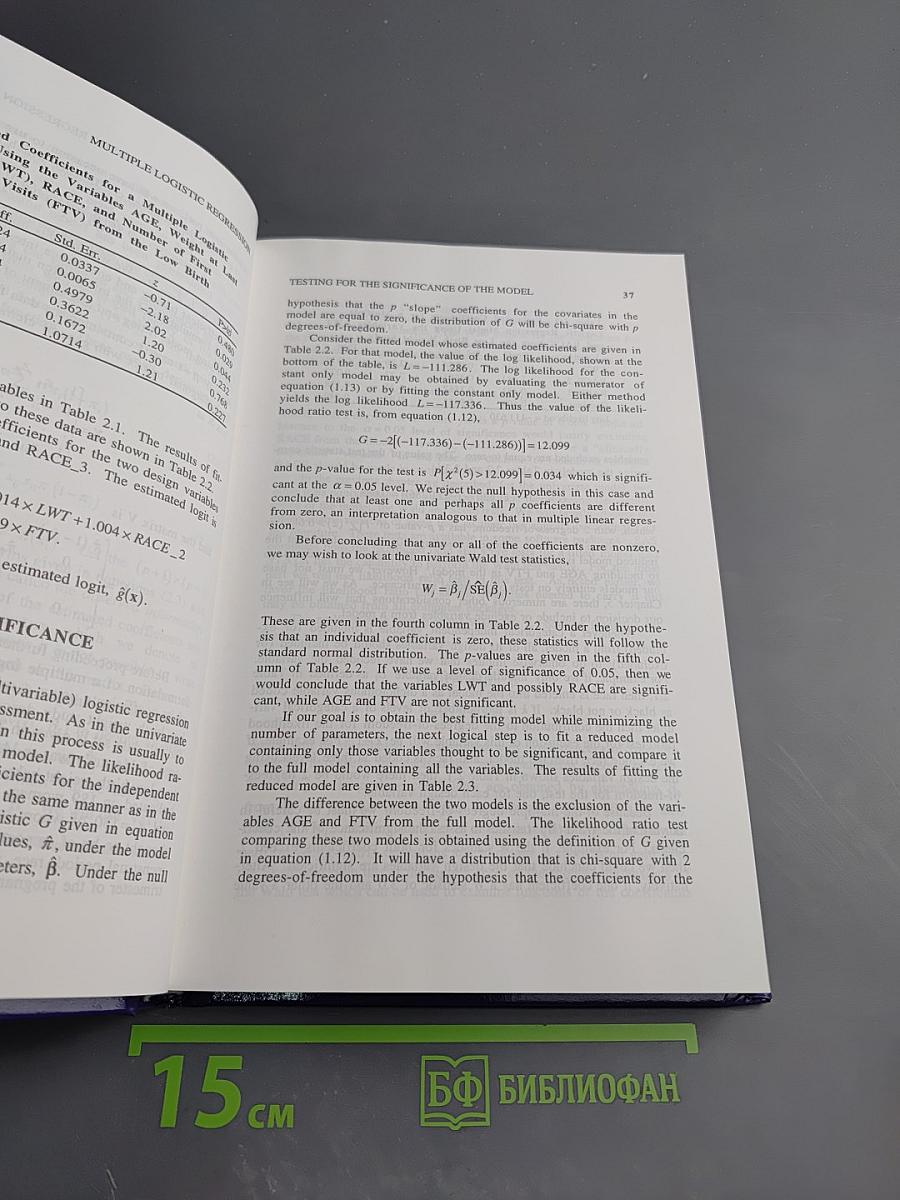 Applied Logistic Regression, Second Edition