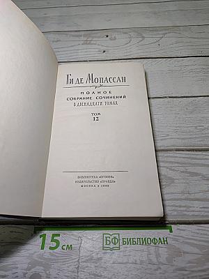 Полное собрание сочинений в двенадцати томах. Том 12: Письма
