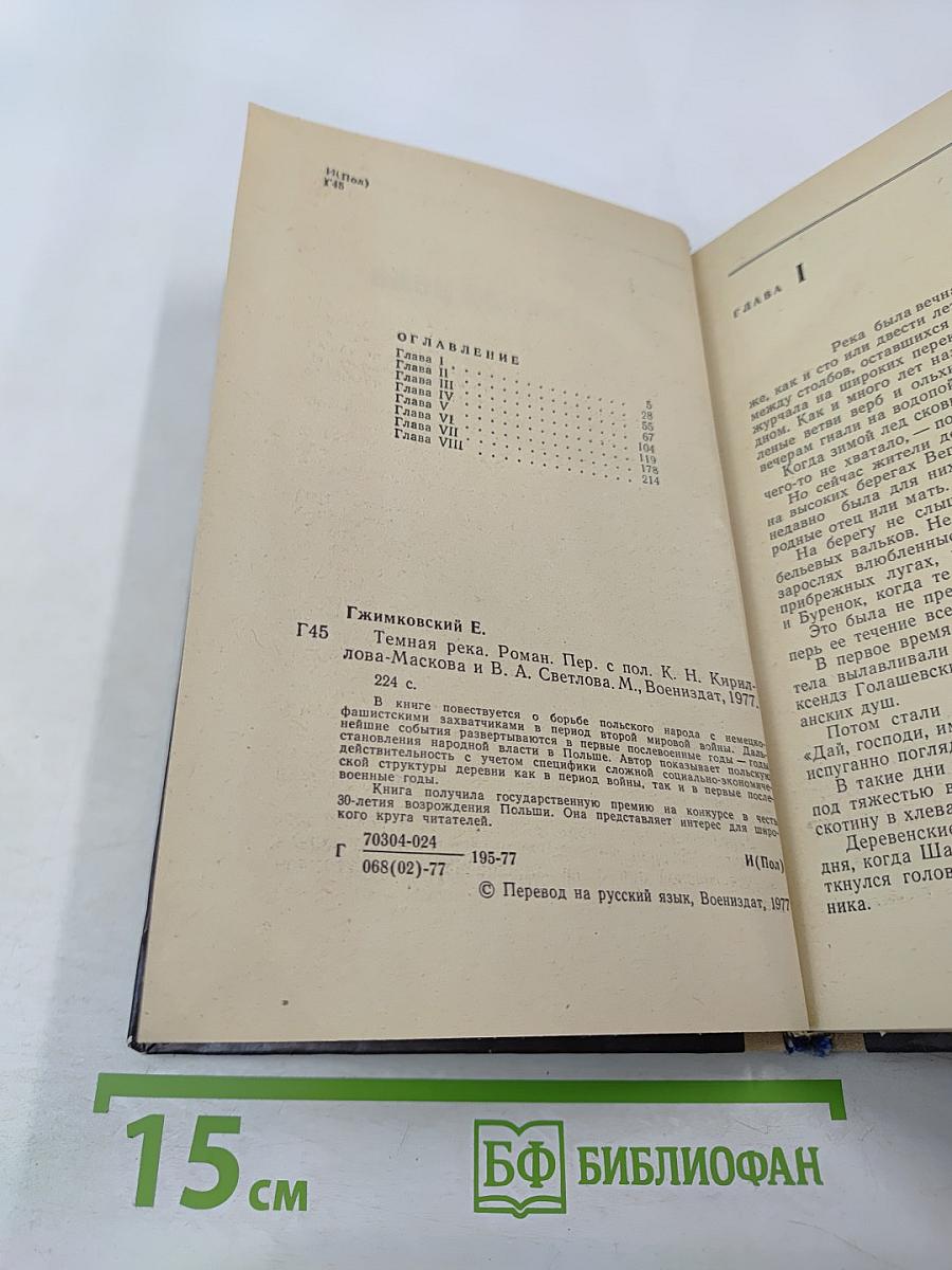 Темная река