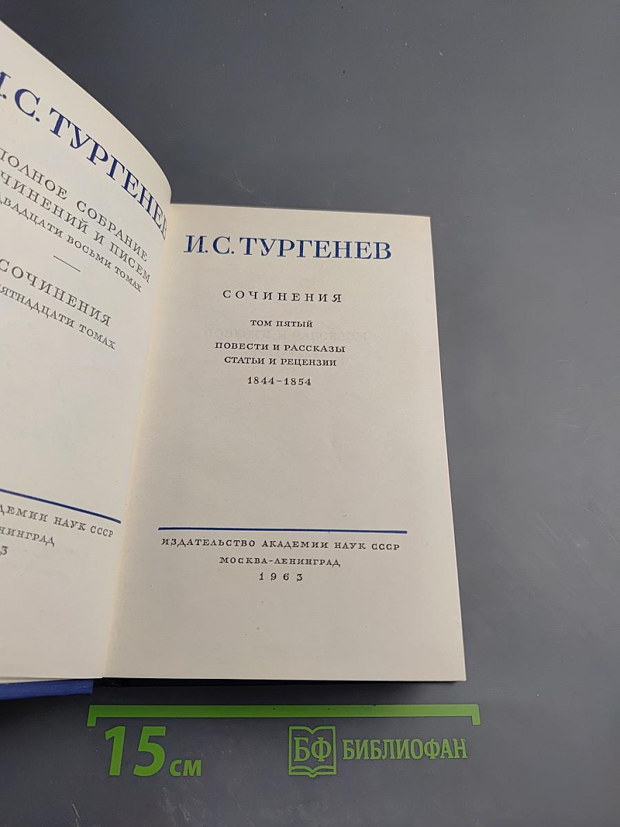 Сочинения. Том пятый: Повести и рассказы, статьи и рецензии 1844-1854