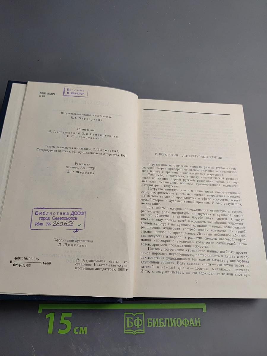 Статьи о русской литературе