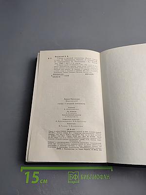 Статьи о русской литературе