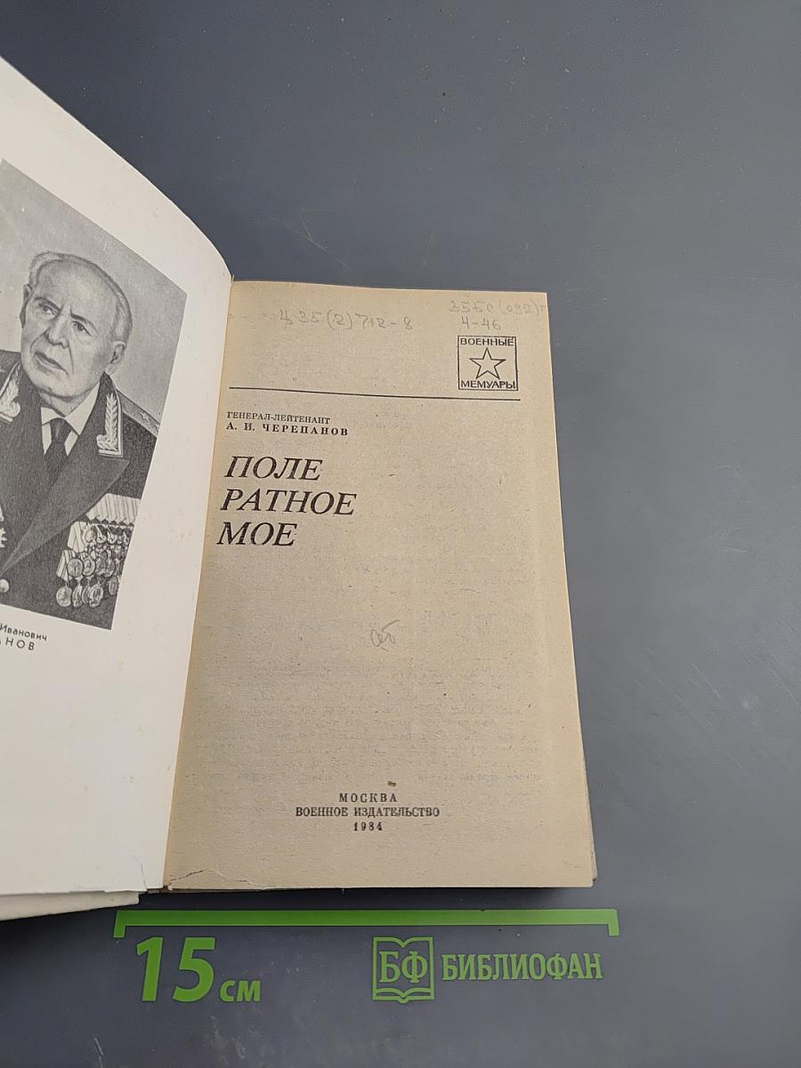 Поле ратное мое