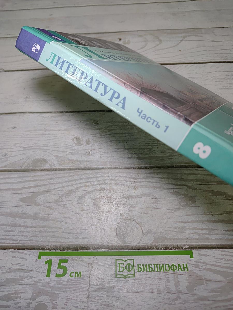 Литература. 8 класс. Часть 1
