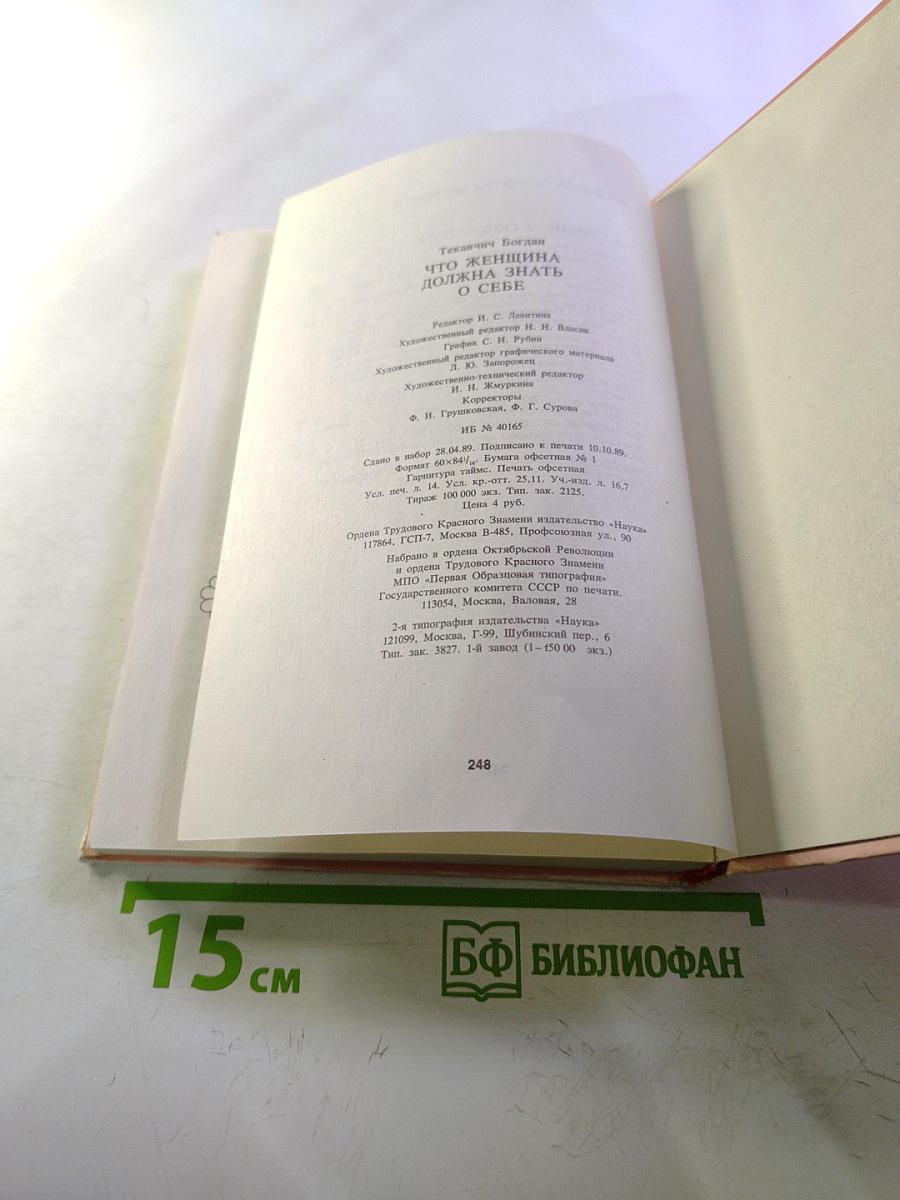 Что женщина должна знать о себе