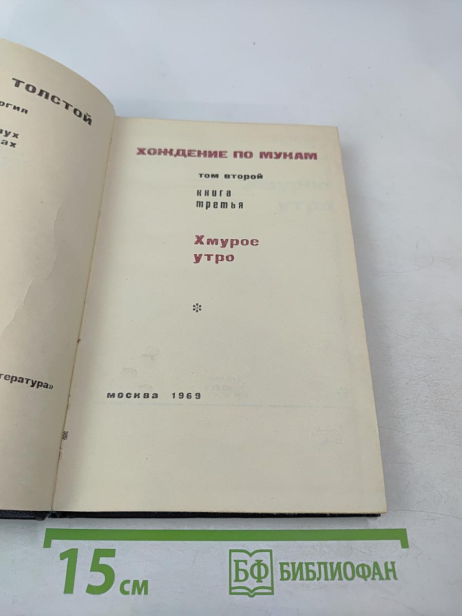 Хождение по мукам. Том второй. Книга третья: Хмурое утро