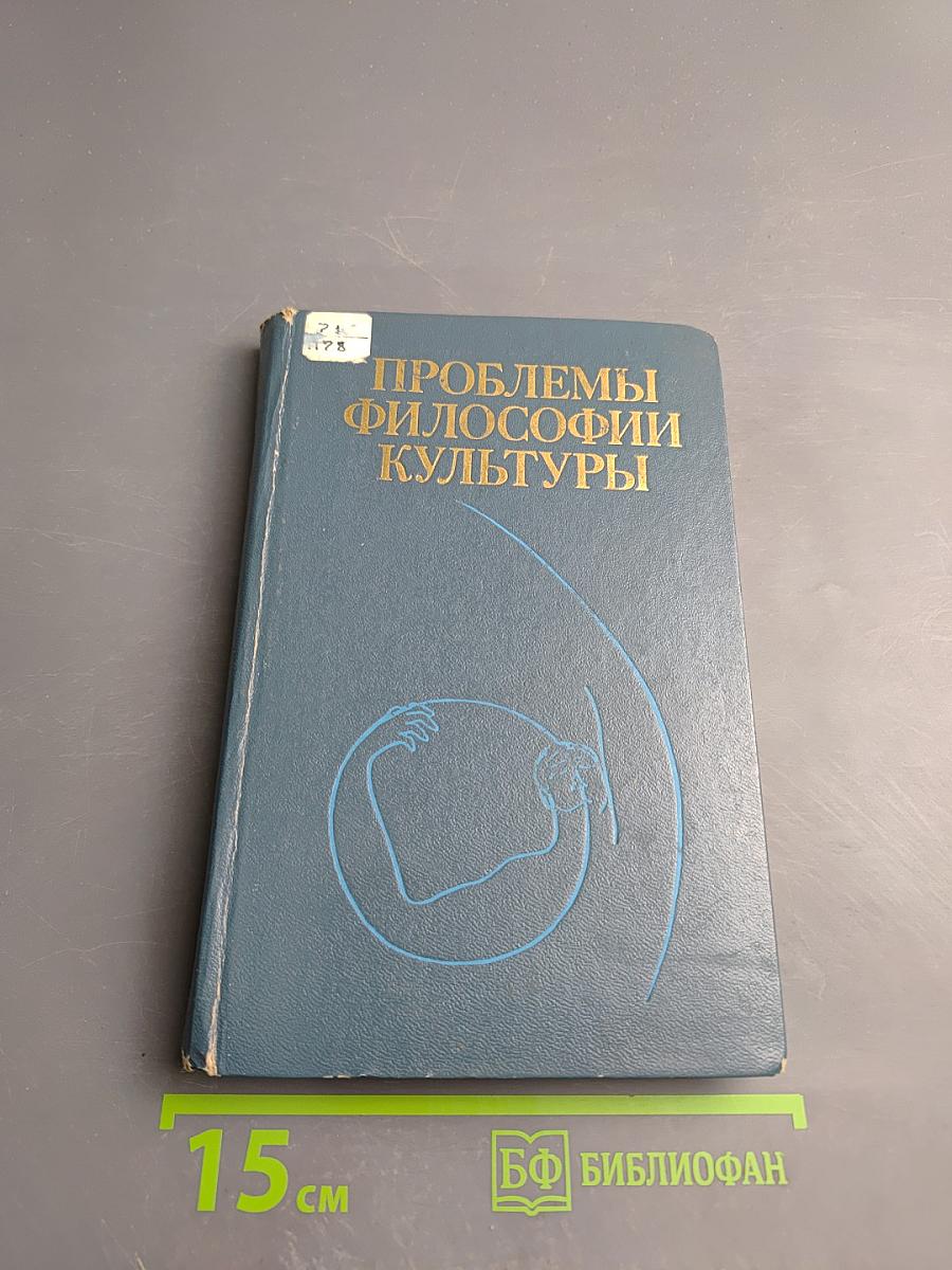 Проблемы философии культуры