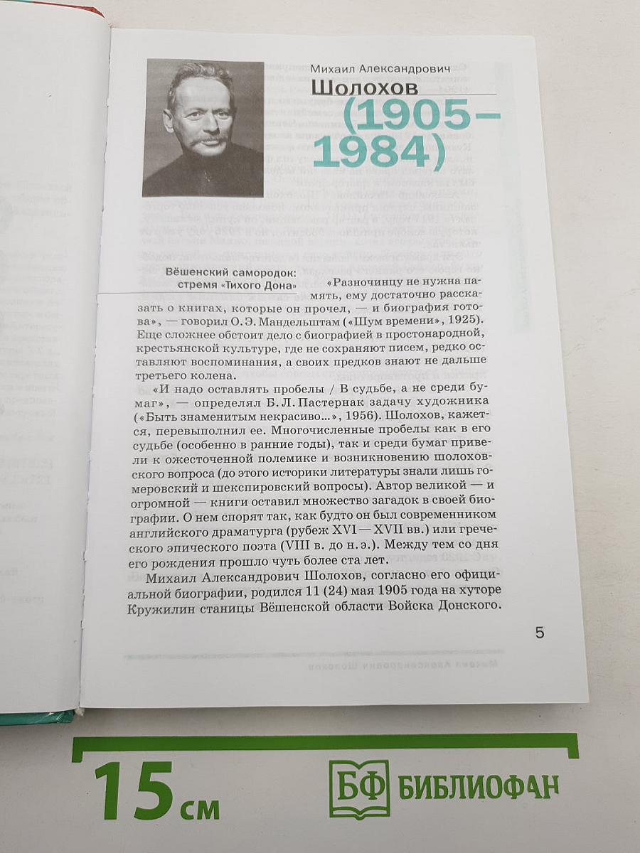 Русский язык и литература. Литература