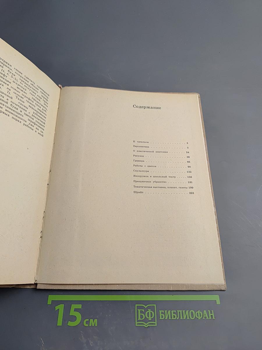 Юным любителям кисти и резца. Книга для учащихся старших классов