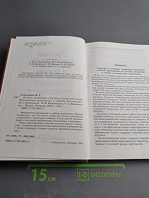 Русская литература в 10 классе татарской школы