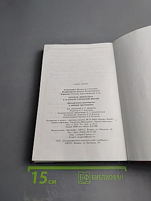 Русская литература в 10 классе татарской школы