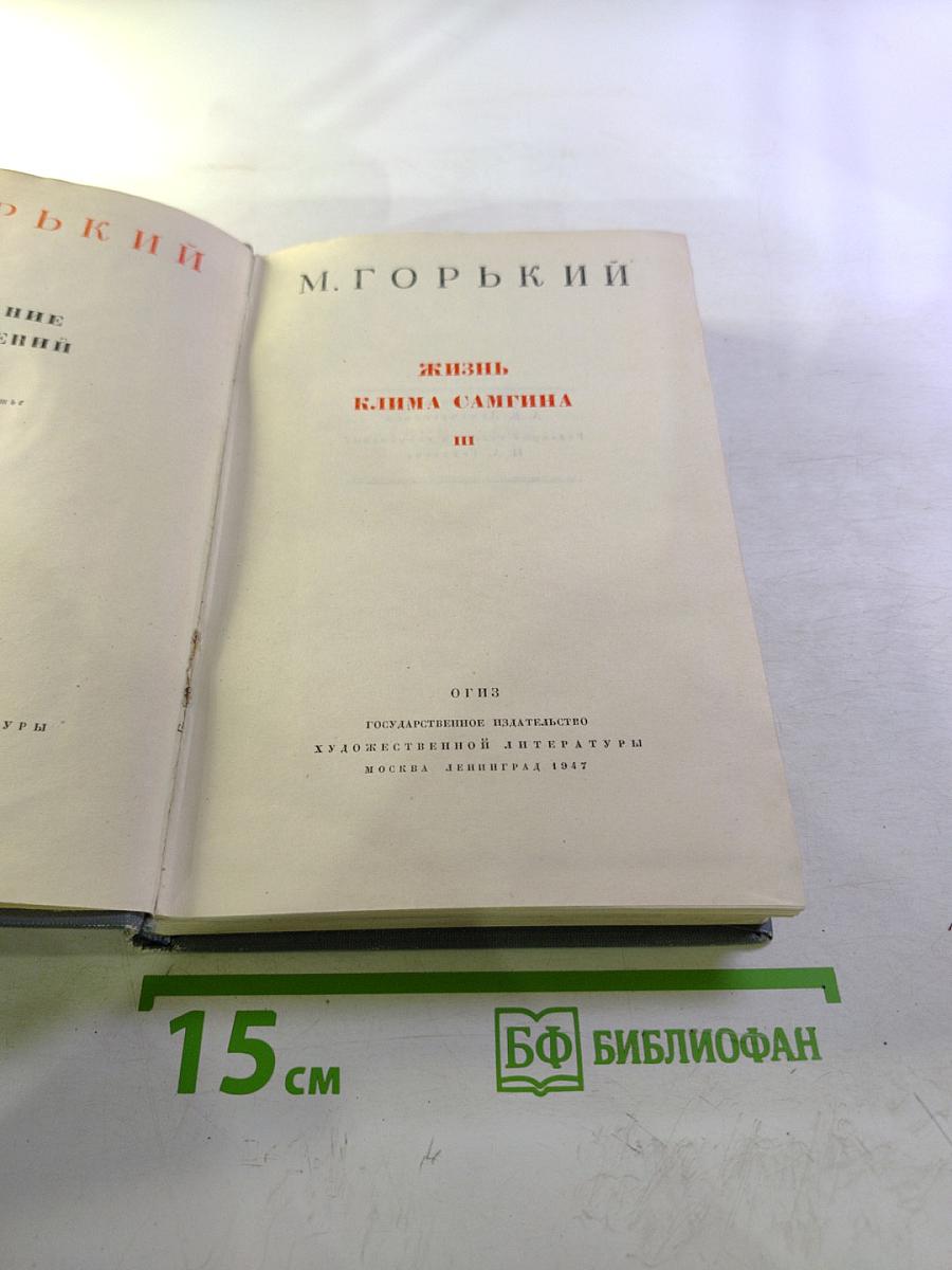 Жизнь Клима Самгина III