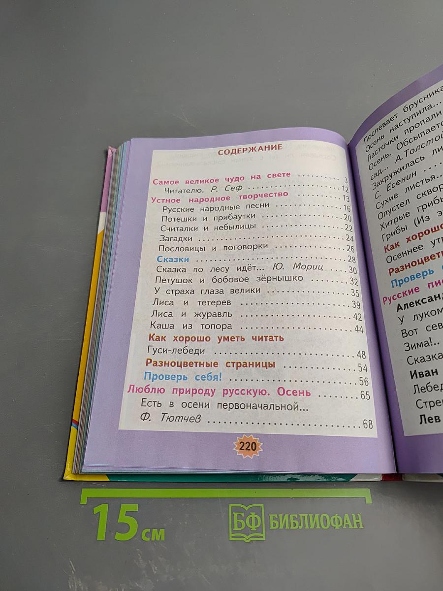 Литературное чтение, 2 класс, Часть 1