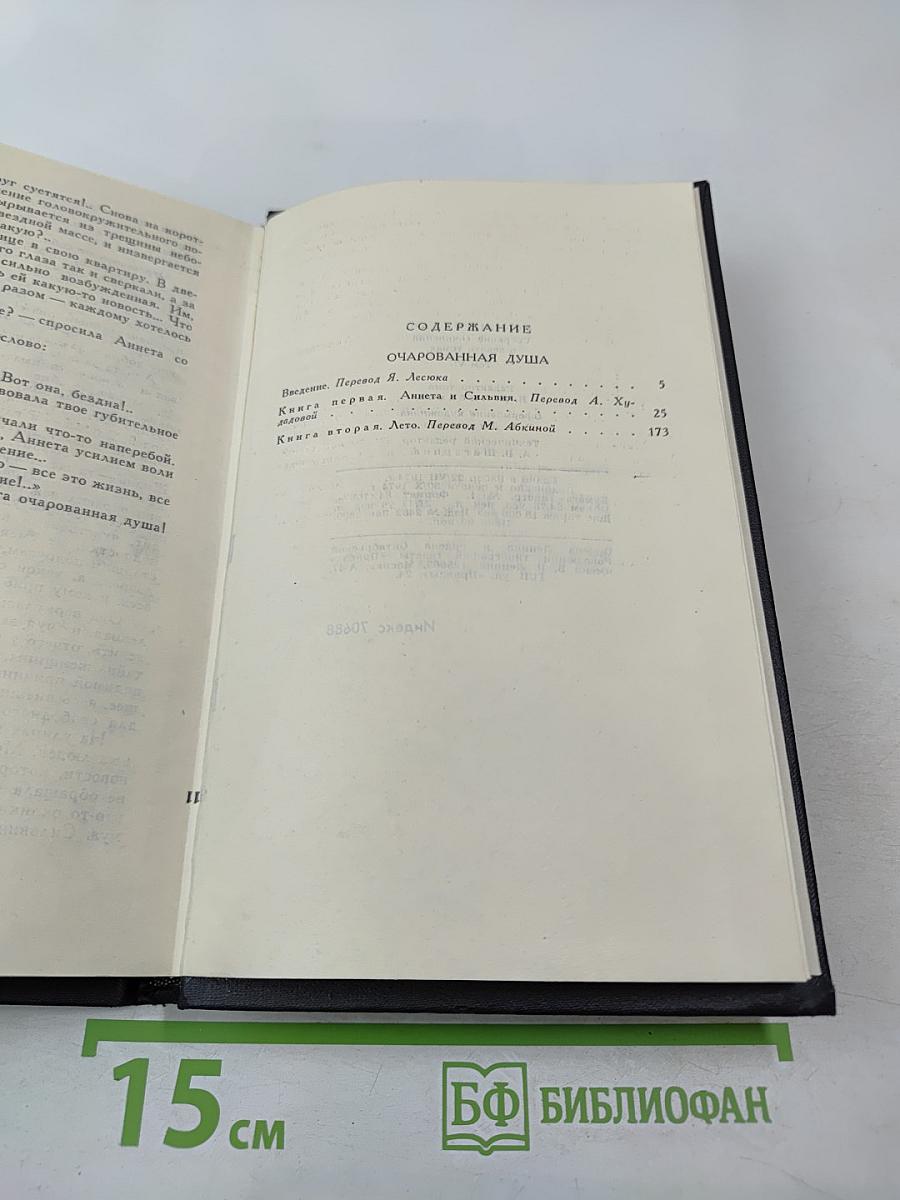 Собрание сочинений в девяти томах. Том 6. Очарованная душа