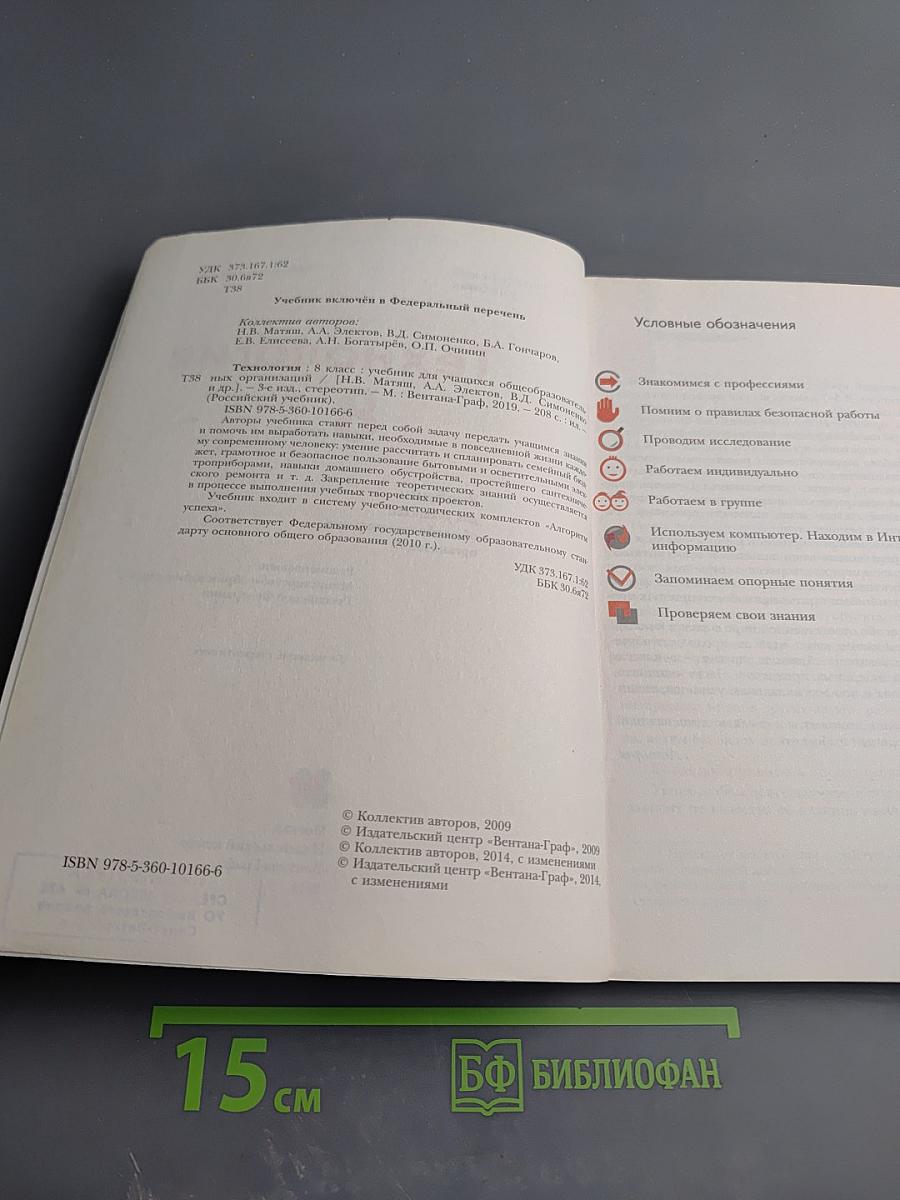 Технология 8 класс