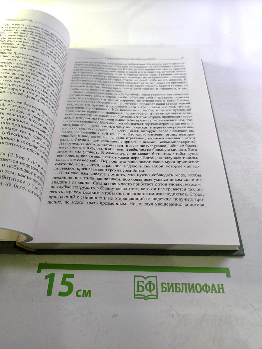 Наставление в христианской вере. Том второй. Книга III