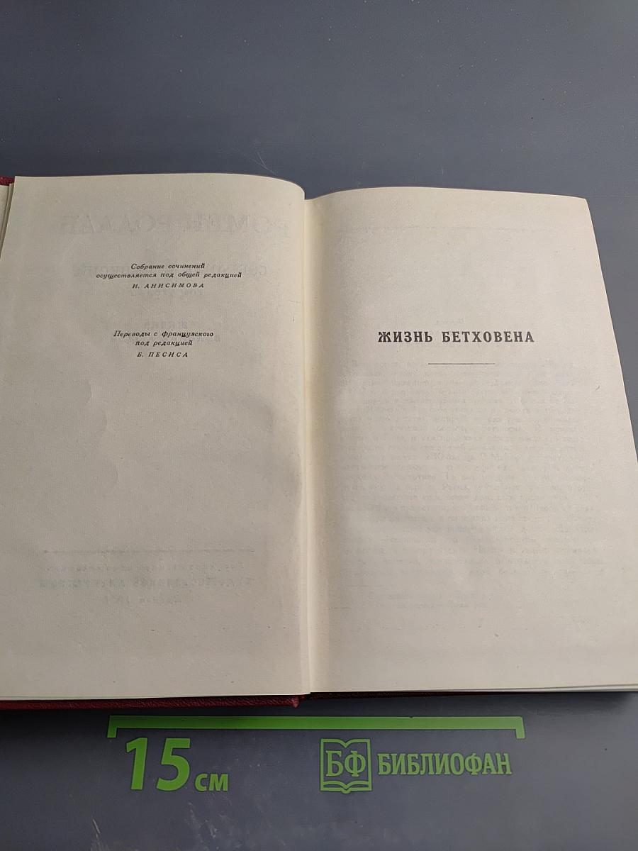 Собрание сочинений. Том второй. Жизни великих людей: Жизнь Бетховена, Жизнь Микеланджело, Жизнь Толстого