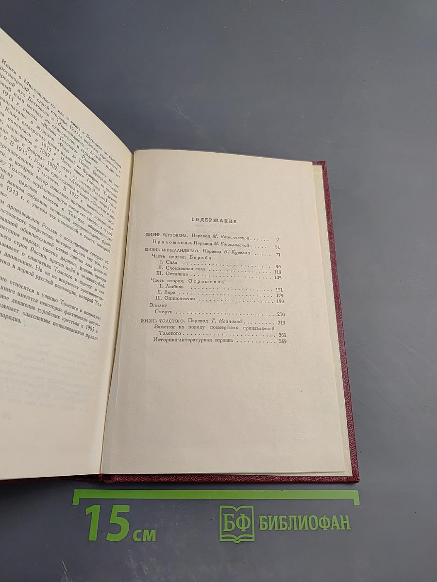 Собрание сочинений. Том второй. Жизни великих людей: Жизнь Бетховена, Жизнь Микеланджело, Жизнь Толстого