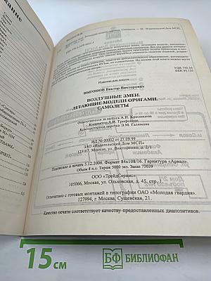 Воздушные змеи, летающие модели оригами, самолеты