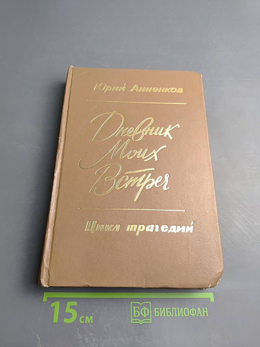 Дневник моих встреч. Цикл трагедий