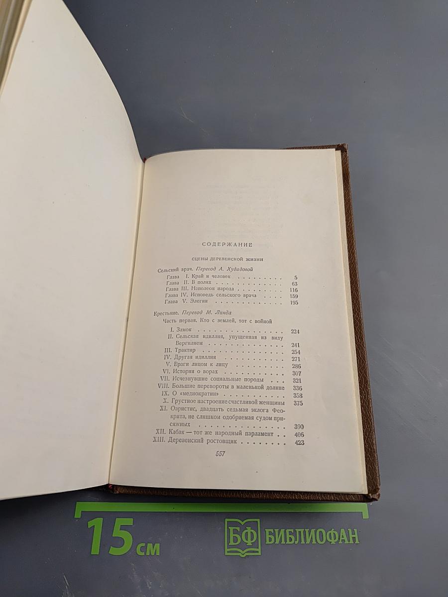 Человеческая комедия. Сцены деревенской жизни. Сельский врач. Крестьяне. Том 12