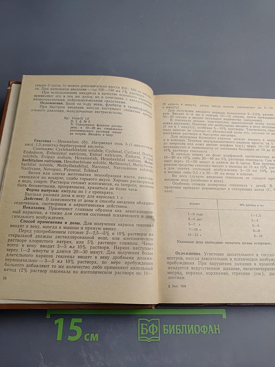 Лекарственные средства, применяемые в хирургии