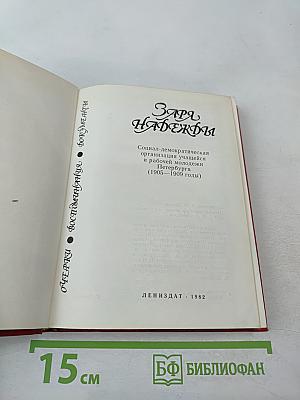 Заря надежды: Социал-демократическая организация учащейся и рабочей молодежи Петербурга (1905-1909 годы)