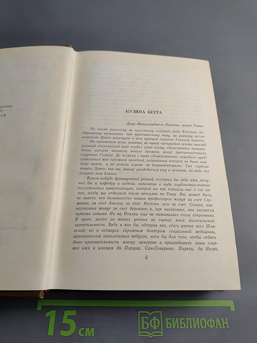 Человеческая комедия. Бедные родственники: Кузина Бетта, Кузен Понс. Том 10