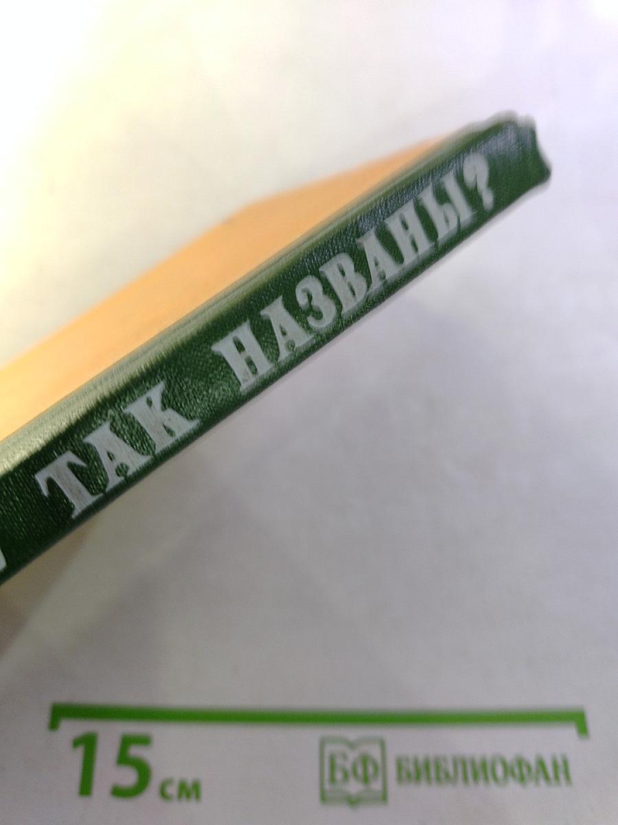 Почему так названы? О происхождении старинных названий в Ленинграде