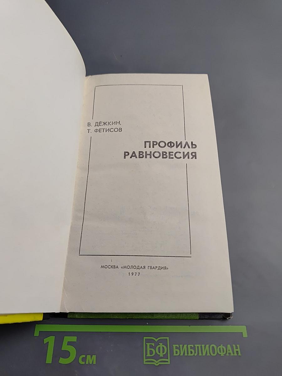 Профиль равновесия