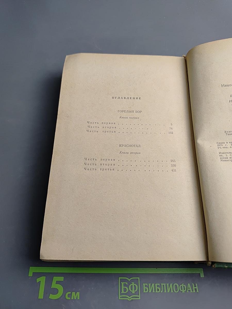 Горелый бор