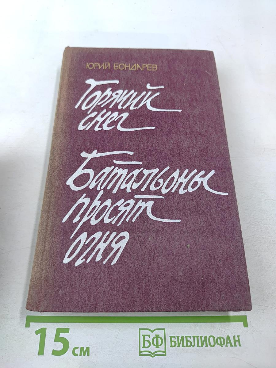 Горячий снег. Батальоны просят огня