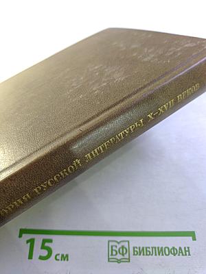 История русской литературы X-XVII веков