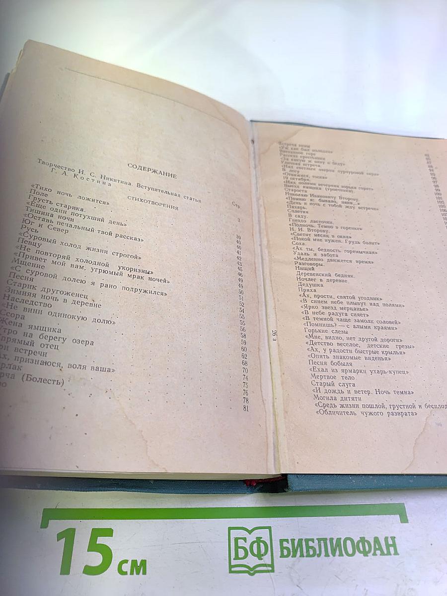 И.С. Никитин Избранное