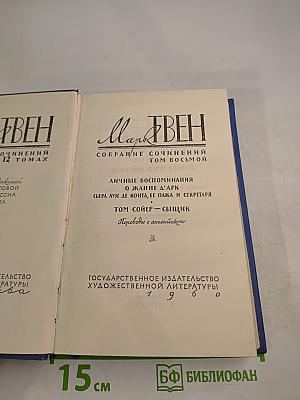 Личные воспоминания о Жанне д'Арк. Том Сойер - сыщик
