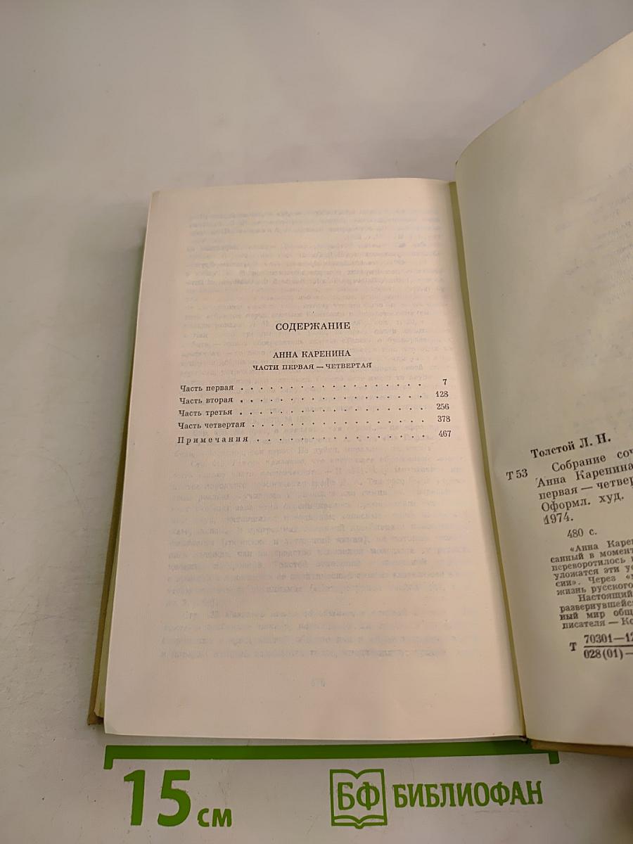 Анна Каренина. Роман в восьми частях. Собрание сочинений. Том восьмой