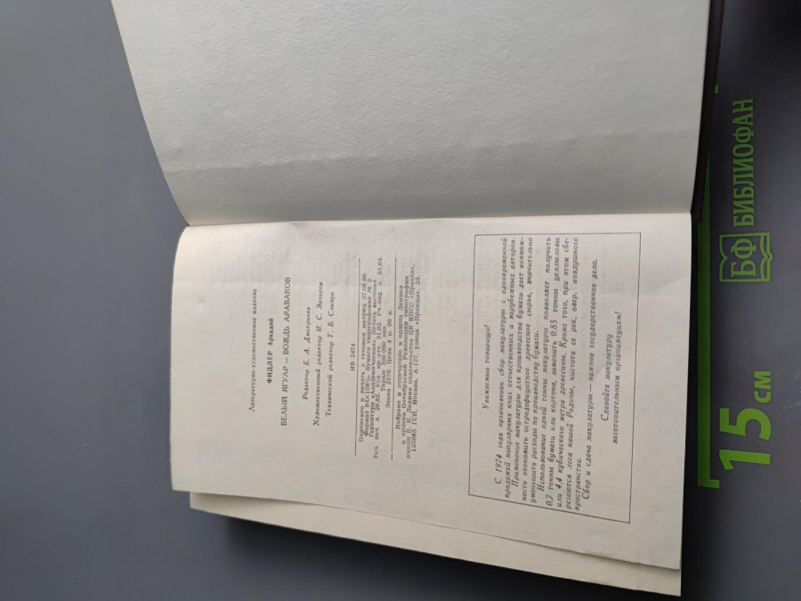 Белый Ягуар - вождь араваков