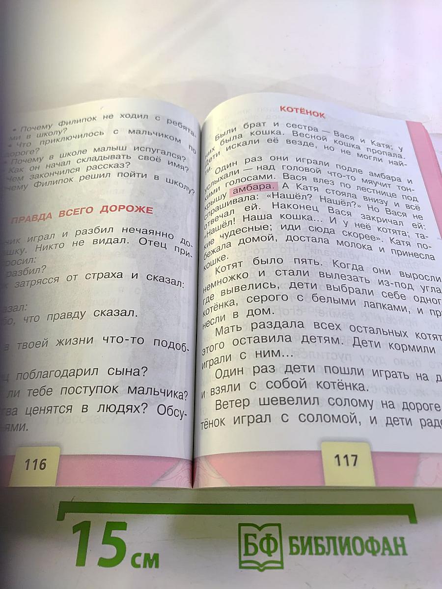 Литературное чтение, 2 класс, Часть 1