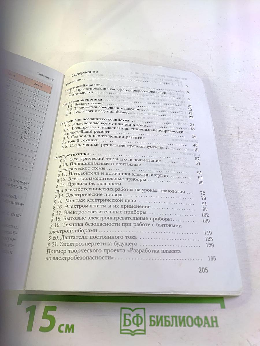 Технология 8 класс