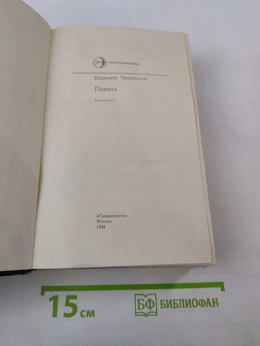 Память. Роман-эссе