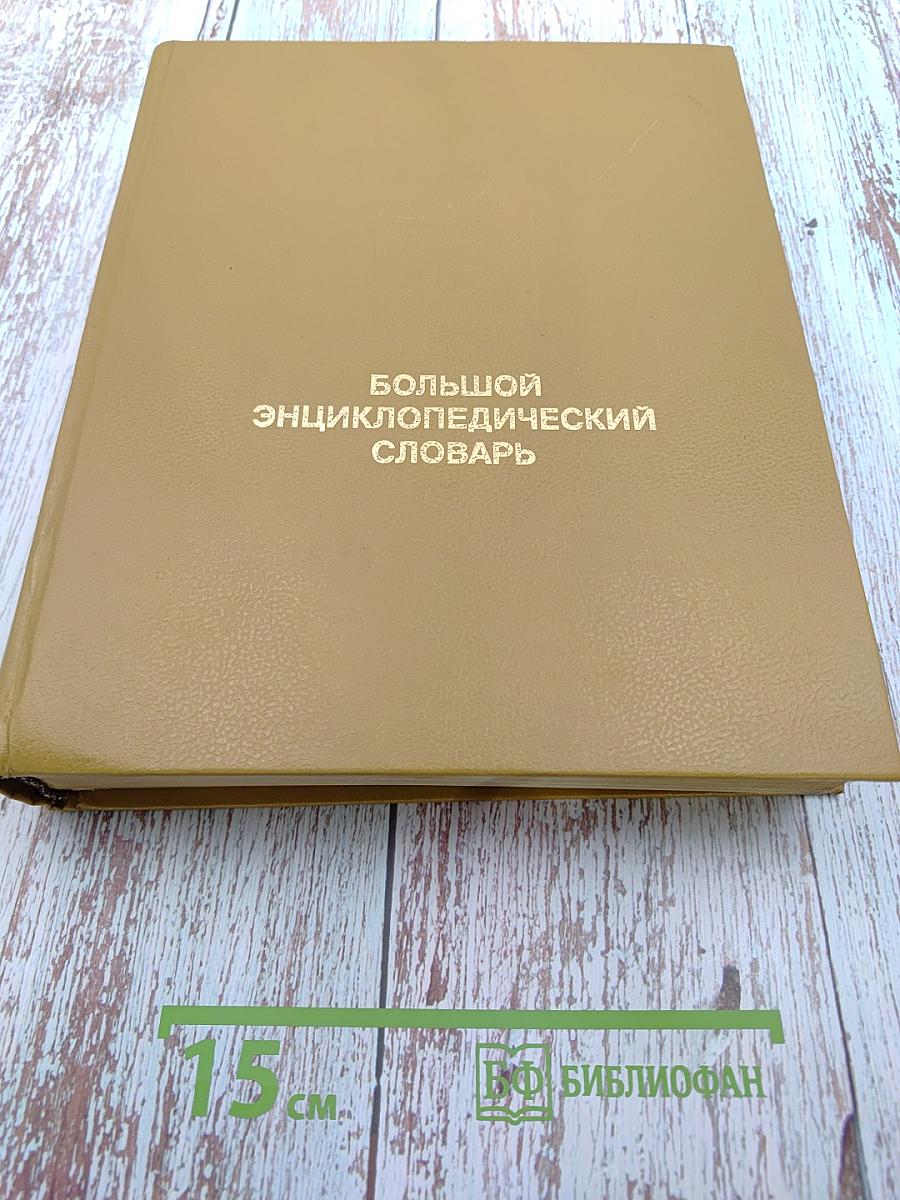 Большой энциклопедический словарь. Том 2
