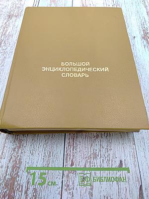 Большой энциклопедический словарь. Том 2