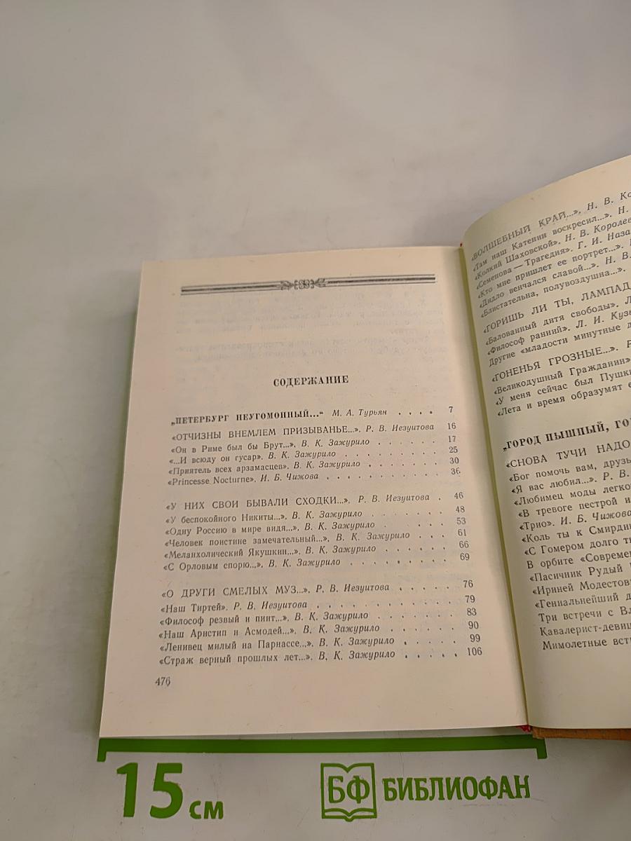 Петербургские встречи Пушкина