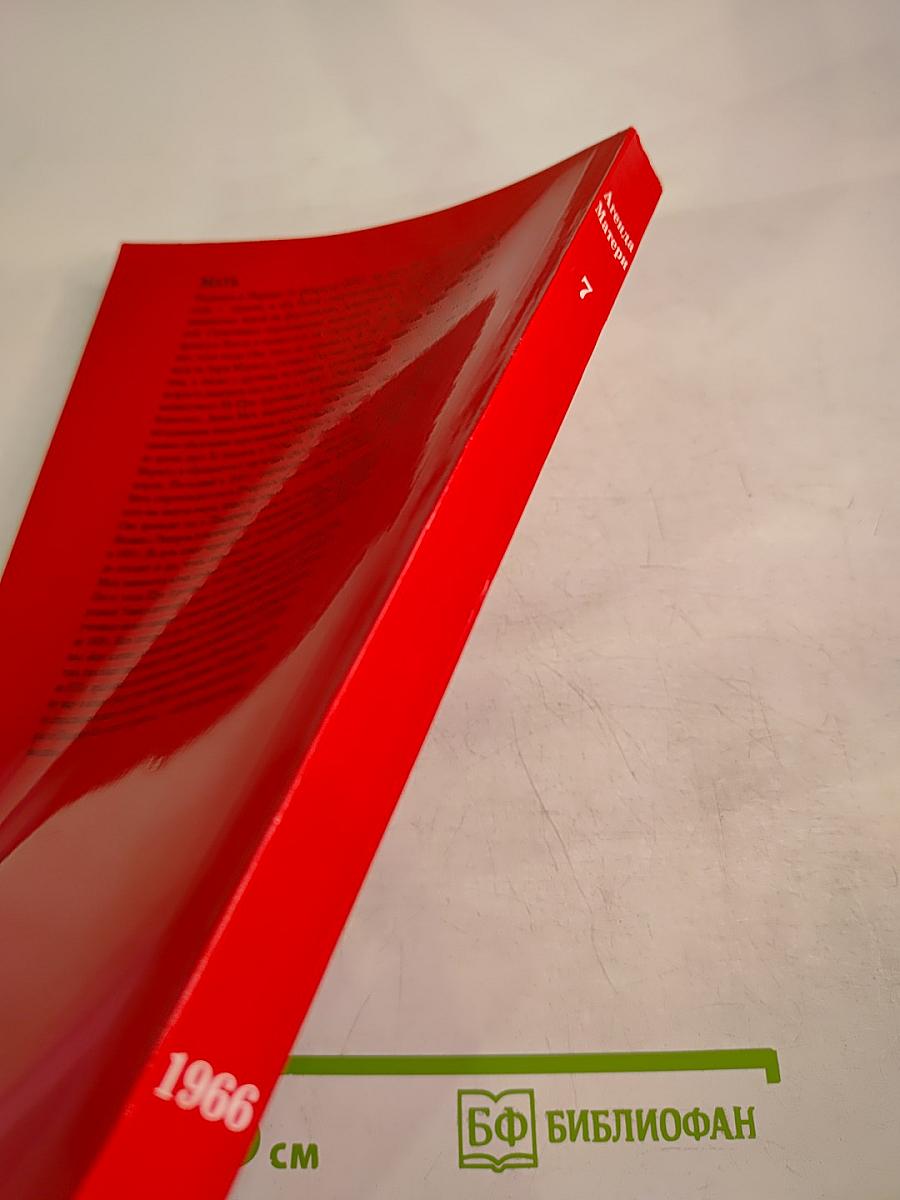 Агенда Матери, Том 7