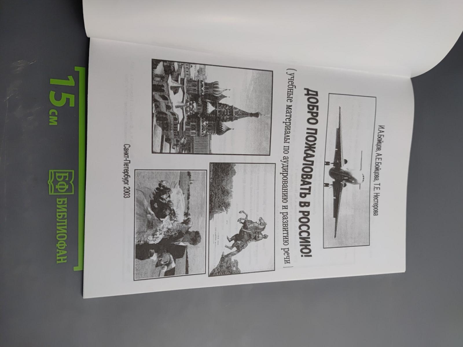 ДОБРО ПОЖАЛОВАТЬ В РОССИЮ! (Учебные материалы по аудированию и развитию речи)